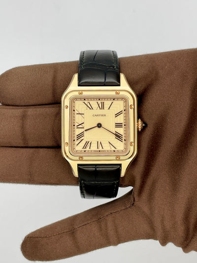 2022 Cartier Santos-Dumont Limited out of 250 pieces 32mm Rose Gold WGSA0054