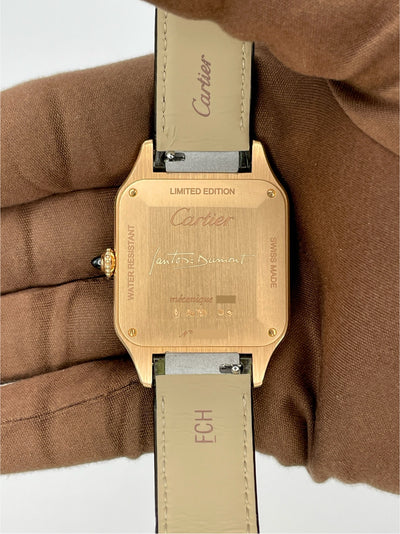 2022 Cartier Santos-Dumont Limited out of 250 pieces 32mm Rose Gold WGSA0054