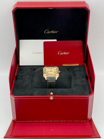 2022 Cartier Santos-Dumont Limited out of 250 pieces 32mm Rose Gold WGSA0054