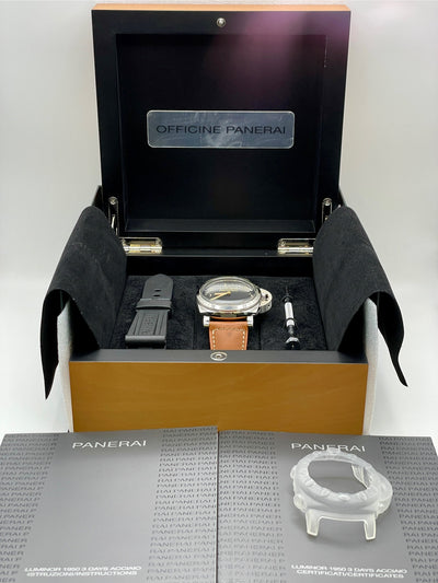 2018 Panerai Luminor 47mm Stainless Steel PAM00372