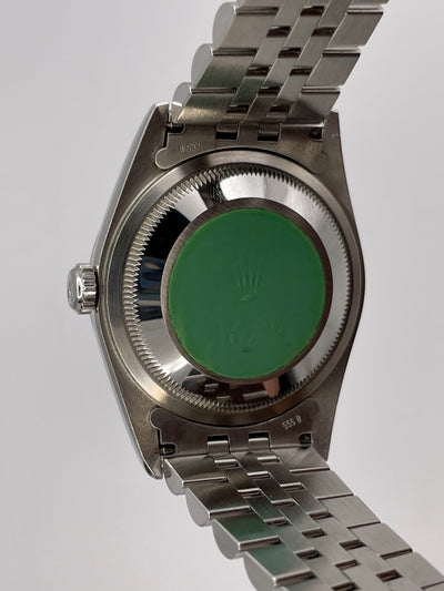 2000 Rolex Datejust Sodalite Dial 36mm Stainless Steel 16234