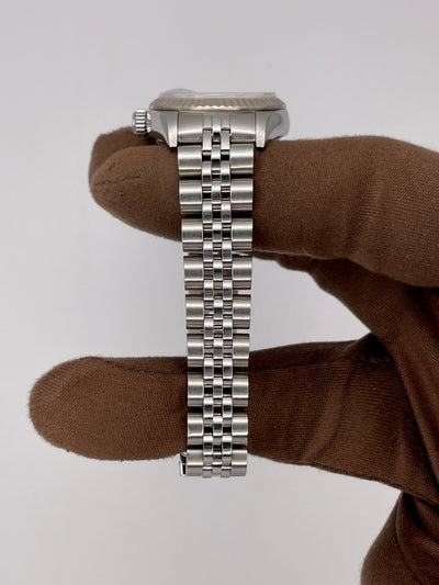 2003 Rolex Datejust Sodalite Dial 26mm Stainless Steel 79174
