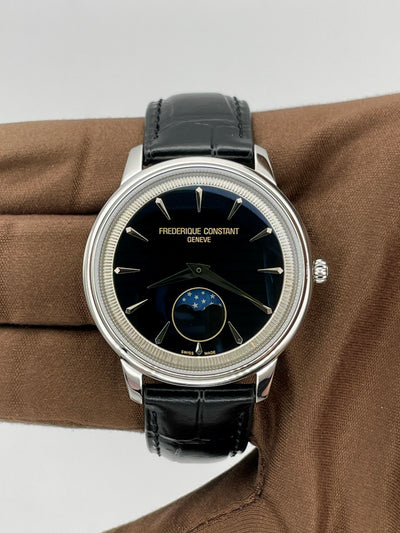 2025 Frederique Constant Classic Moneta Moonphase 37mm Stainless Steel FC-206B3S6