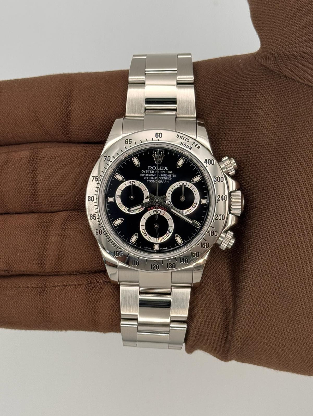 2012 Rolex Cosmograph Daytona 40mm Black Dial 116520