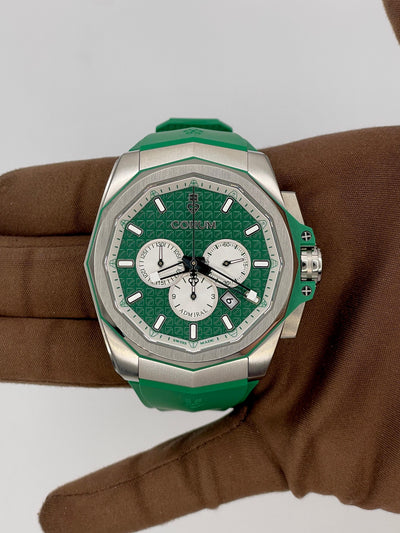 2025 Corum Admiral Chronograph Limited to 100 pieces 45mm Titanium 132.211.04/F377