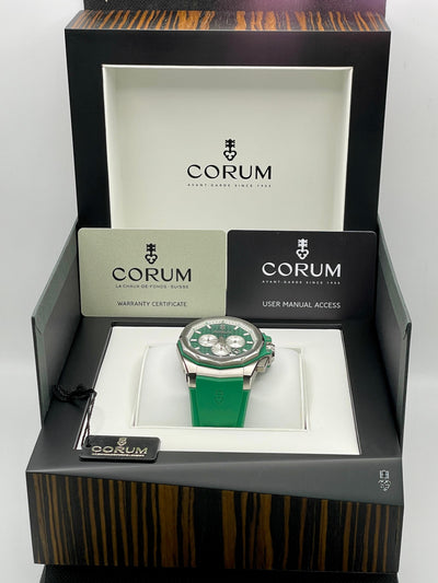 2025 Corum Admiral Chronograph Limited to 100 pieces 45mm Titanium 132.211.04/F377