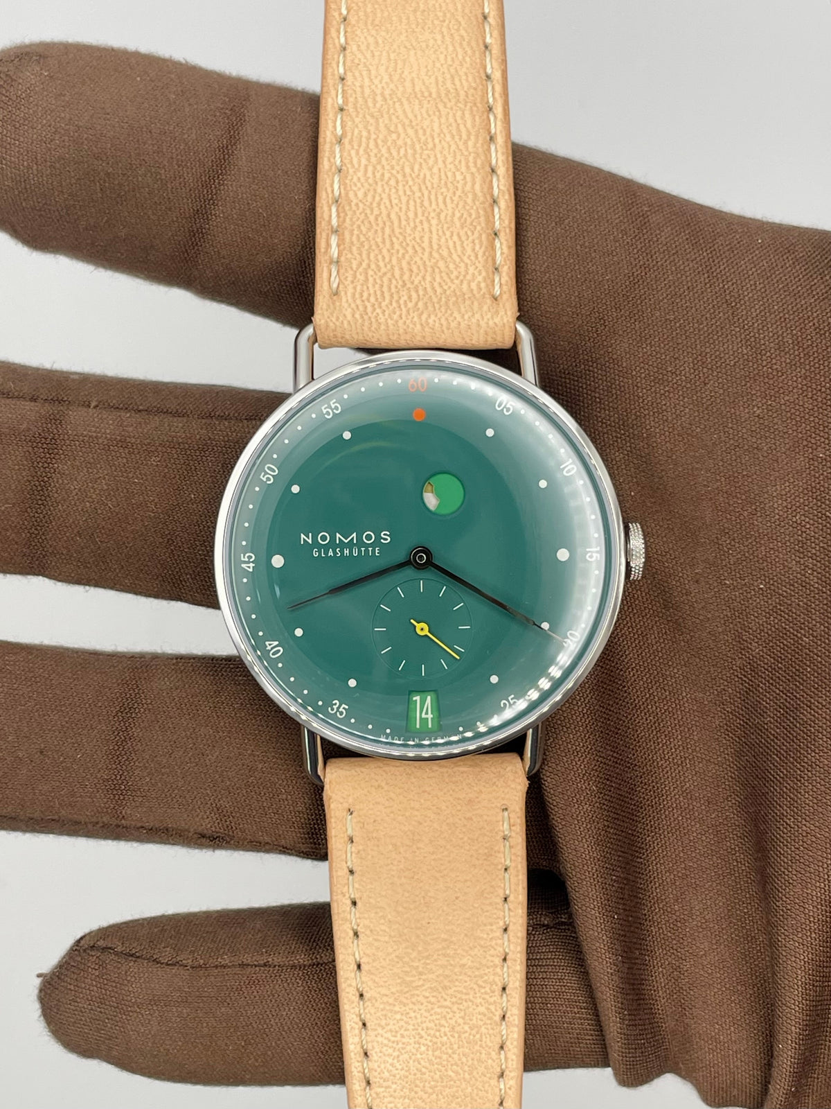 NEW 2025 NOMOS Metro Date Power Reserve 37mm Commemorative Edition of 60 pieces 1101.S2