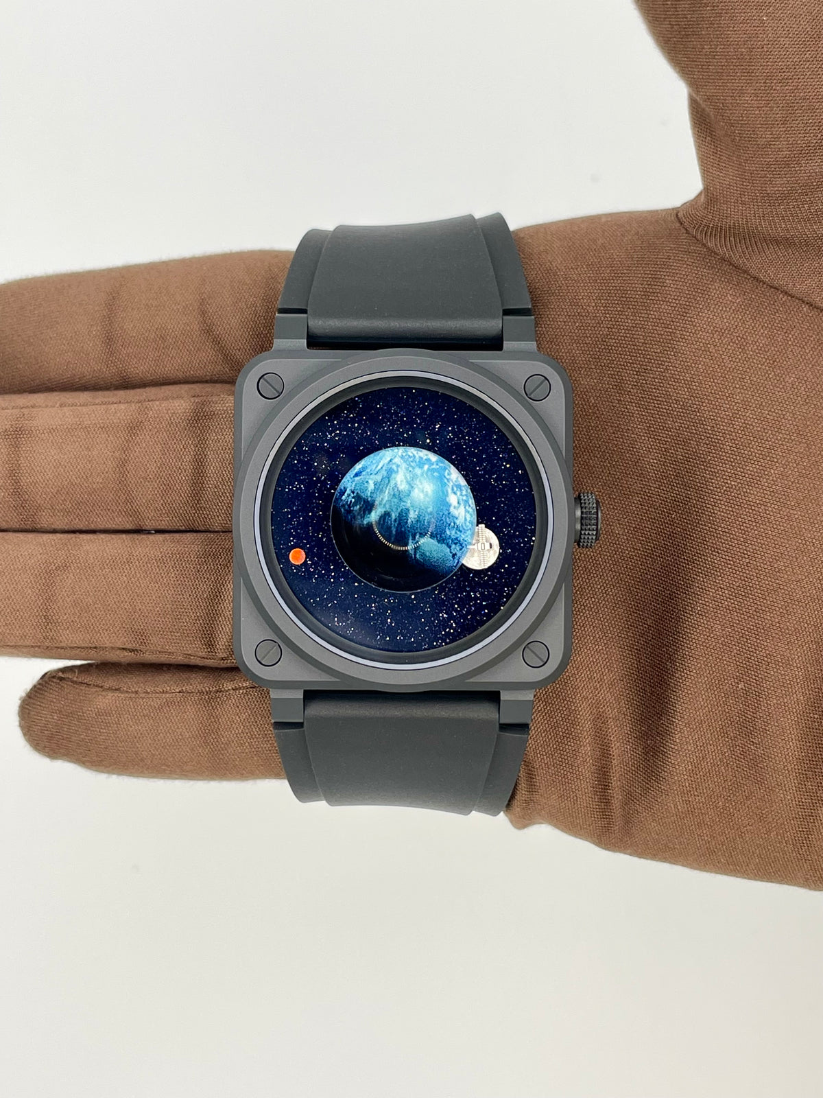 2025 Bell & Ross BR-03 Astro 41mm Black ceramic BR03A-EMM-CE/SRB