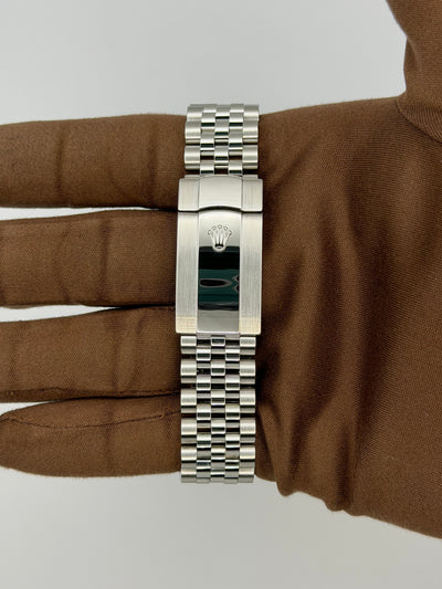 2021 Rolex Datejust Blue Index 41mm Stainless Steel 126334-0002
