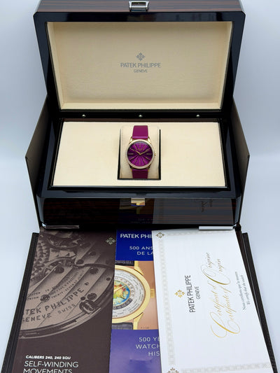 2026 Patek Philippe Calatrava - Ladies Calatrava Joaillerie 35mm Rose Gold 4997/200R-001
