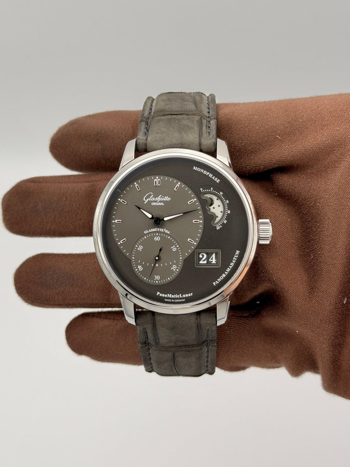 2026 Glashutte PanoMaticLunar 40mm Stainless steel 1-90-02-43-32-62