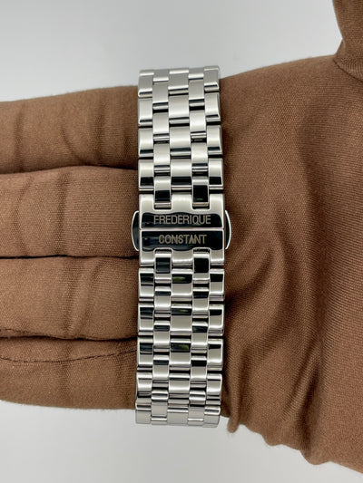 2025 Frederique Constant SS Classic Heart Beat Moonphase Date 40mm Stainless Steel FC-335MC4P6B2