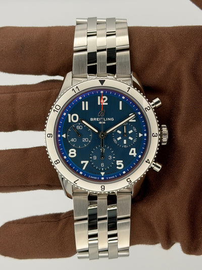2026 Breitling Classic AVI Chronograph Tribute to Vought F4U Corsair 42mm Stainless Steel A233801A1C1A1