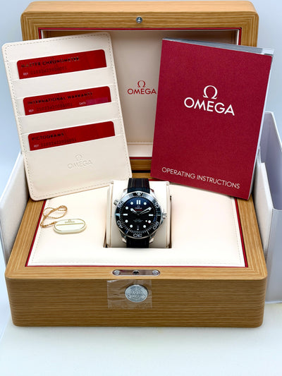 2022 Omega Seamaster Diver 300M Co-Axial Master Chronometer 42mm Stainless Steel 210.32.42.20.01.001