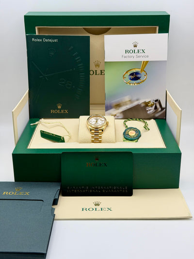 2021 Rolex Datejust 28mm Yellow Gold 279178