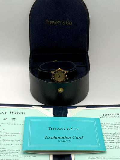 1989 Tiffany & Co. Atlas 24mm Yellow Gold D286.753