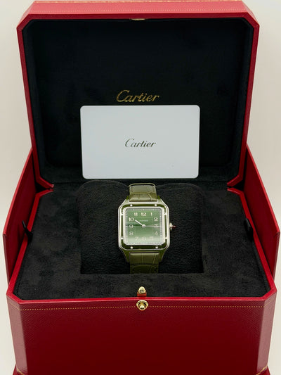 2025 Cartier Santos-Dumont 43.5 x 31.4mm Platinum WGSA0096