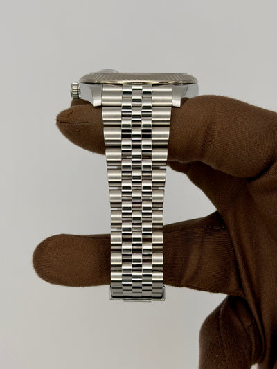 2021 Rolex Datejust Blue Index 41mm Stainless Steel 126334-0002