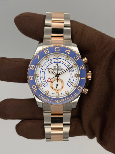 2023 Rolex Yacht-Master II 44mm Stainless Steel & Rose Gold 116681