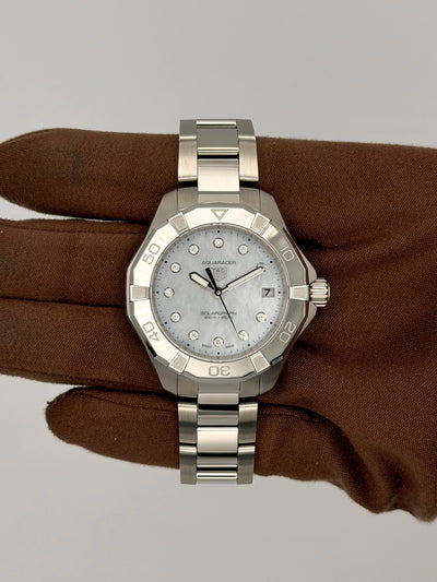 2026 Tag Heuer Aquaracer Professional 200 Solargraph 34mm Stainless Steel WBP1313.BA0005