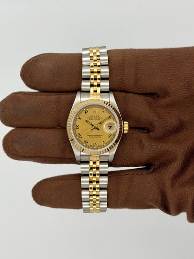 1996 Rolex Datejust Lady 26mm Stainless Steel/Yellow Gold 69173