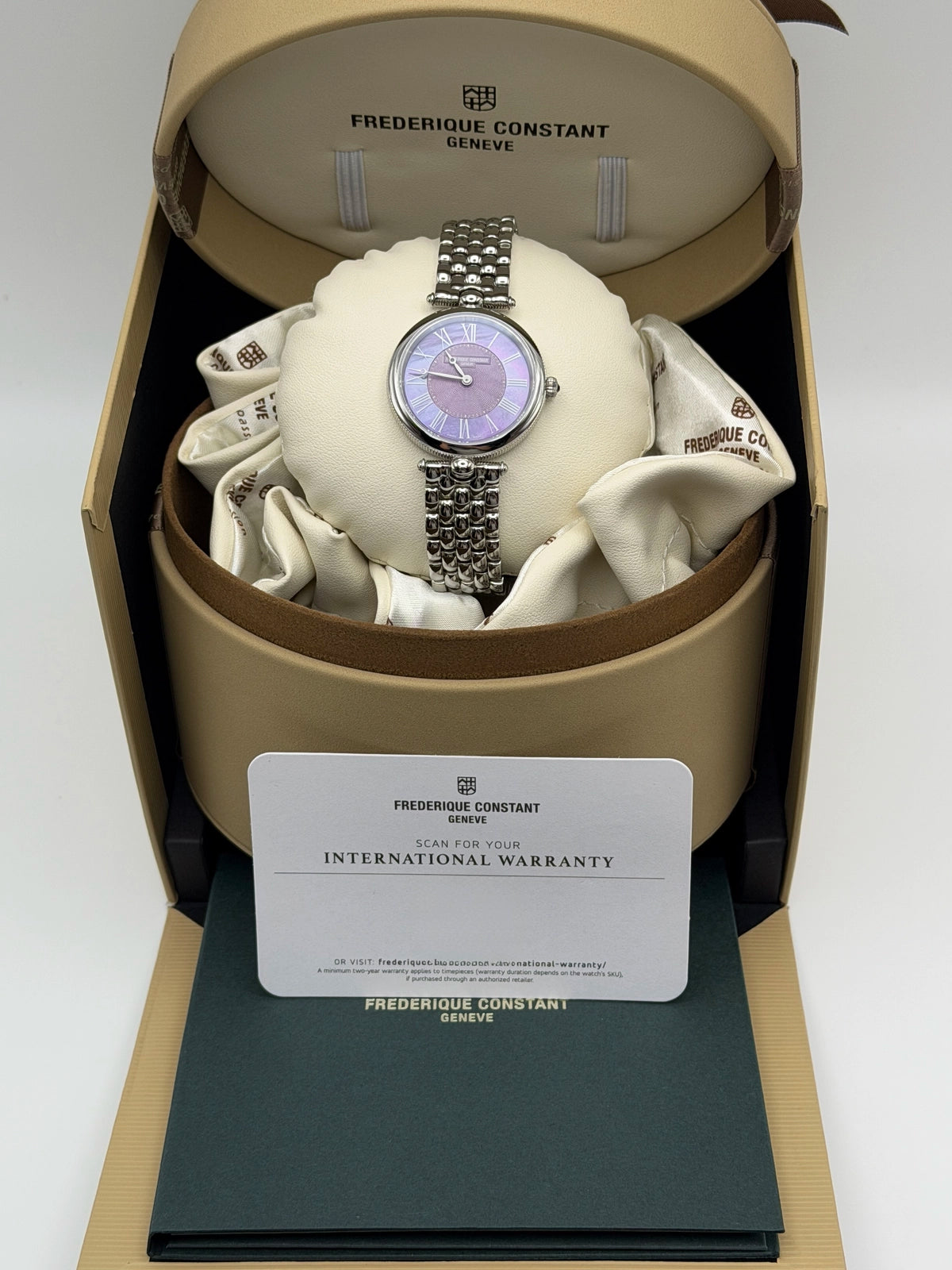 2026 Frederique Constant Classics Art Deco Round 30mm Stainless Steel FC-200MPP2AR6B