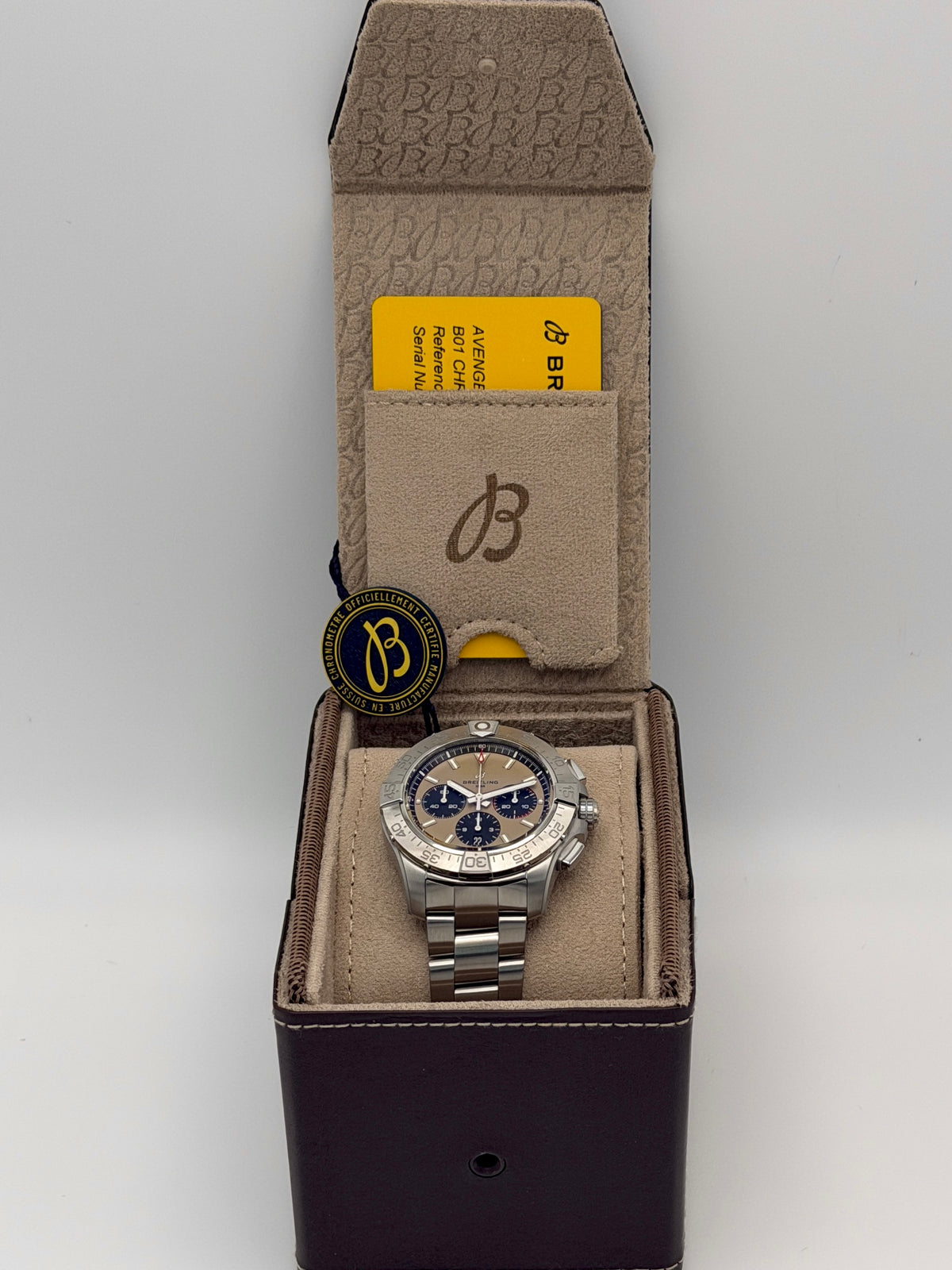 2026 Breitling Avenger B01 Chronograph 44mm Stainless Steel AB0147101A1A1