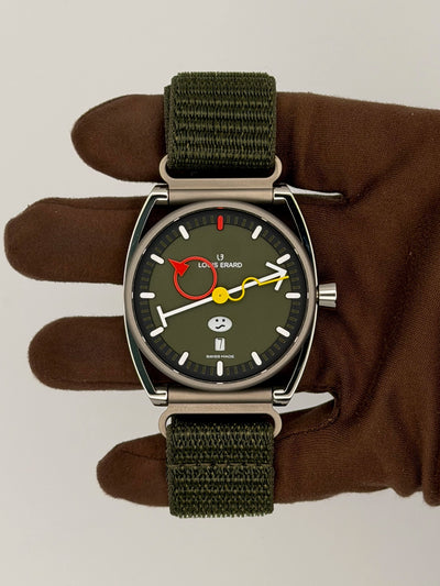 2026 Louis Erard Excellence La Semaine Louis Erard x Alain Silberstein 40mm Titanium 75357TT06