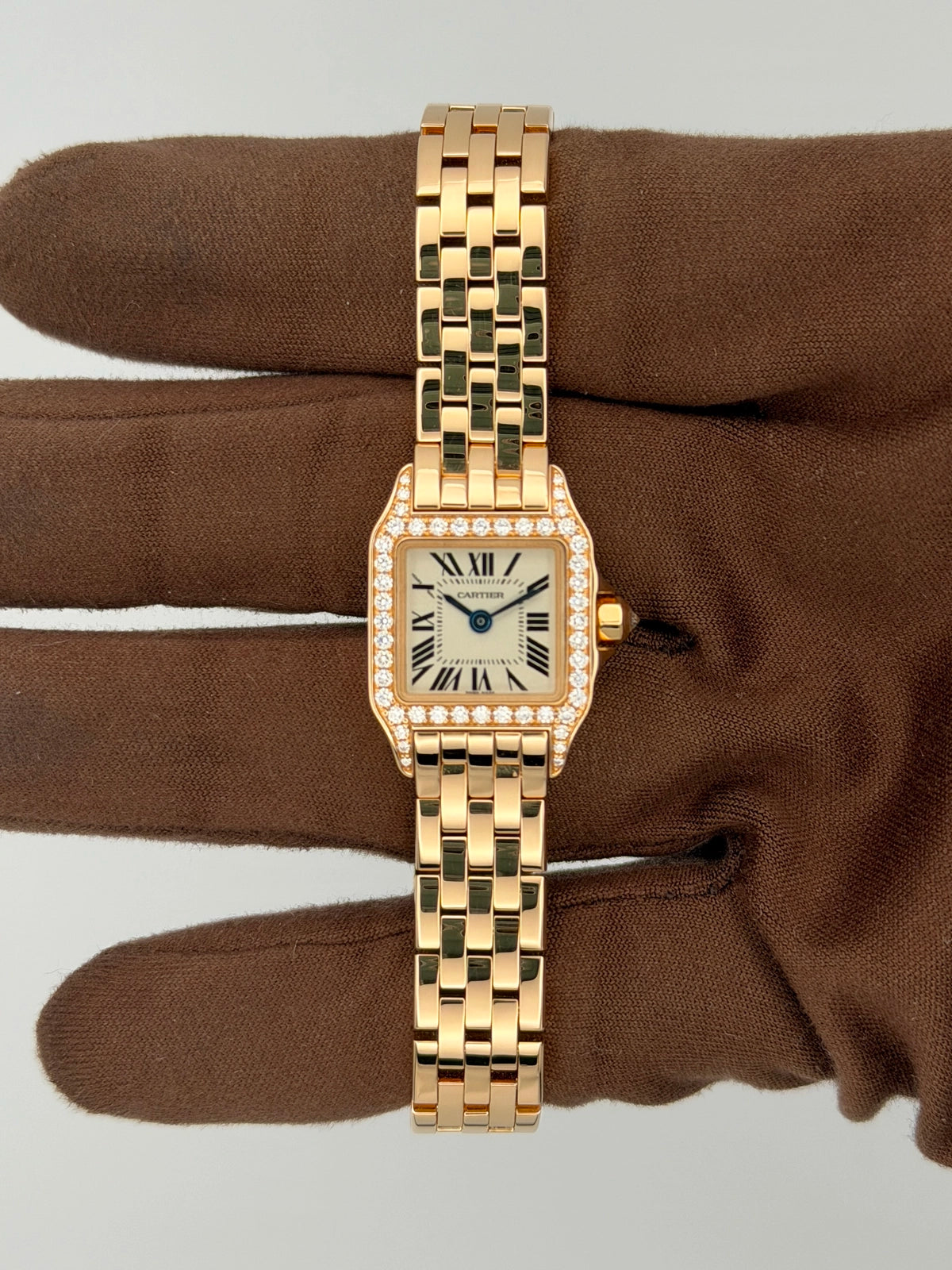 2005 Cartier Santos Demoiselle 20mm Rose gold WF9011Z8