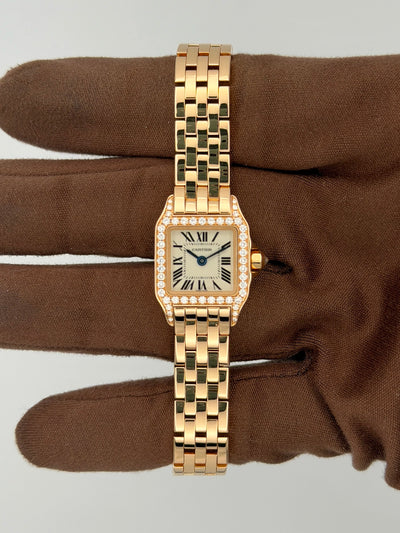 2005 Cartier Santos Demoiselle 20mm Rose Gold WF9011Z8