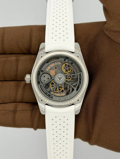 2026 H. Moser & Cie. Pioneer Centre Seconds Sunny-Side Up 43mm Stainless Steel 3201-1200