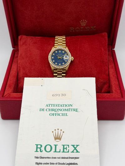 1991 Rolex Datejust 26mm Yellow Gold 69138