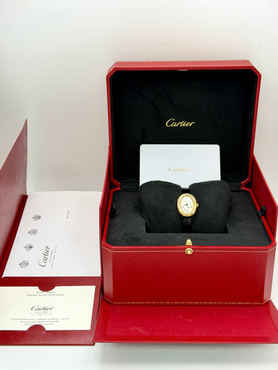2024 Cartier Baignoire 25mm Yellow Gold WGBA0017