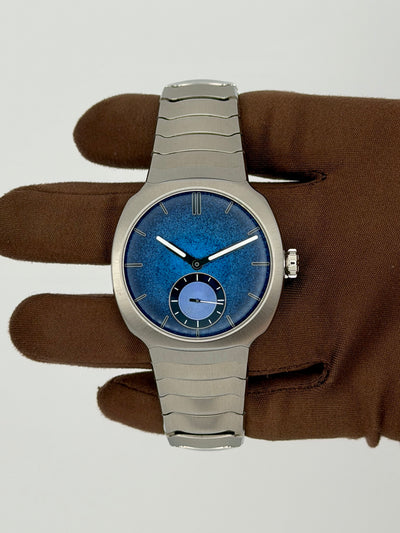 2026 H. Moser & Cie. Streamliner Small Seconds Blue Enamel Aqua Blue Fumé Enamel 39mm Stainless Steel 6500-1200