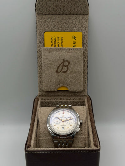 2026 Breitling Premier Chrono B01 42 42mm Stainless Steel AB0145211G1A1