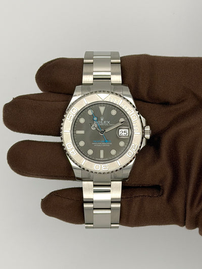 2021 Rolex Yacht-Master 37mm Stainless Steel/Platinum 268622