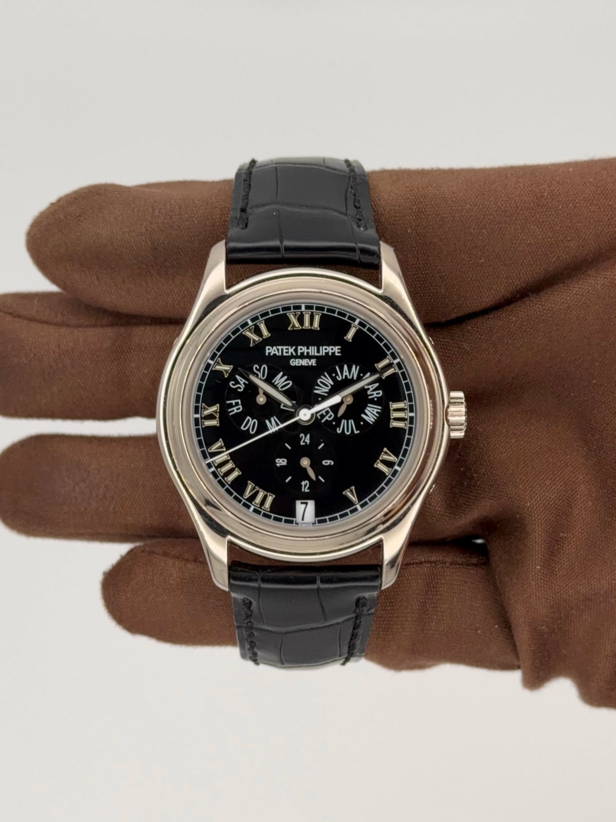 2001 Patek Philippe Annual Calender 37mm White Gold 5035G-027