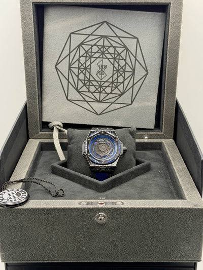2026 Hublot Big Bang One Click Sang Bleu All Black Blue 39mm Ceramic 465.CS.1119.VR.1201.MXM18