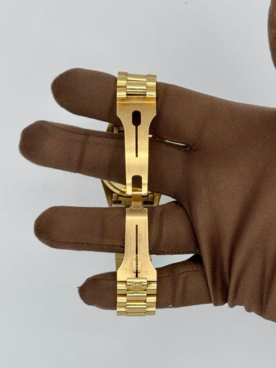 1990 Rolex Day-Date Enamel Diamond Pinball Dial Arabic Day and Date 36mm Yellow Gold 18348