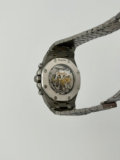 2004 Audemars Piguet Royal Oak Tourbillon Archive Paper. 44mm Stainless Steel 25977ST.00.1205ST.01
