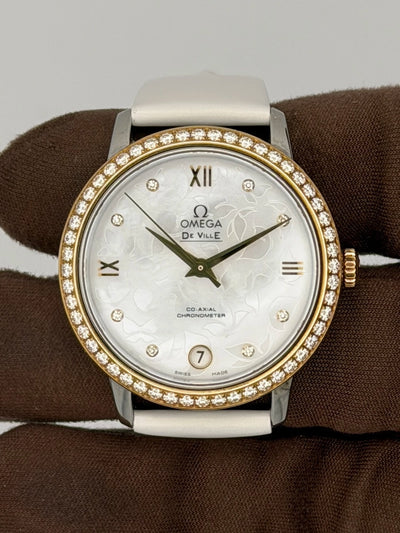 2026 Omega De Ville Prestige 32.7mm Stainless Steel/Rose Gold 424.27.33.20.55.002