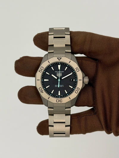 2026 Tag Heuer Aquaracer Professional 200 Solargraph 40mm Titanium WBP1180.BF0000