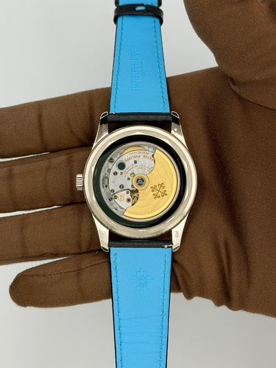 2026 Patek Philippe Calatrava - Date - Sweep Seconds 40mm White Gold 6007G-011