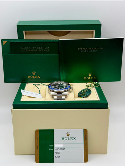 2018 Rolex GMT-Master II 'Batman' 40mm Stainless Steel 116710BLNR