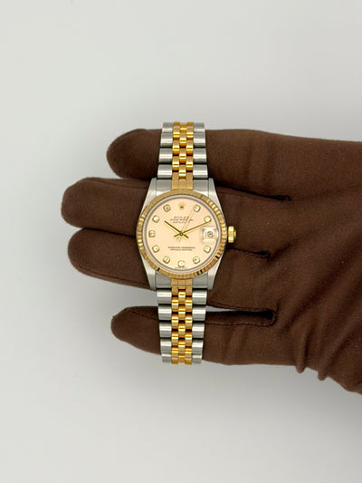2003 Rolex Datejust 31mm Stainless Steel/Yellow Gold 78273