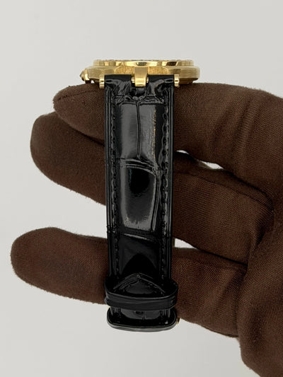 Cartier Ronde Vendome Ferrite Dial 27mm Yellow Gold 8191