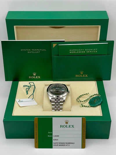 2018 Rolex Datejust 41mm Stainless Steel 126300-0014
