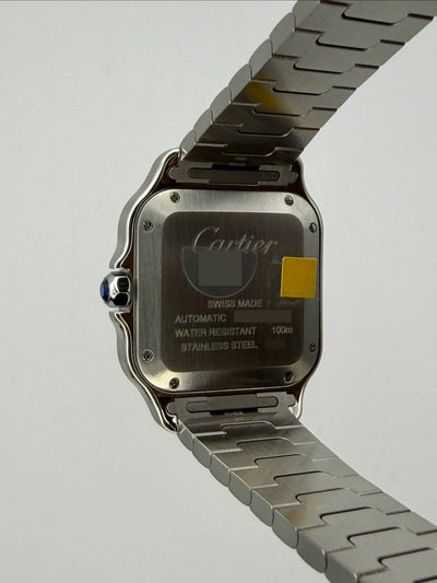 2025 Cartier Santos de Cartier Medium 35mm Stainless Steel/Yellow Gold W3SA0007