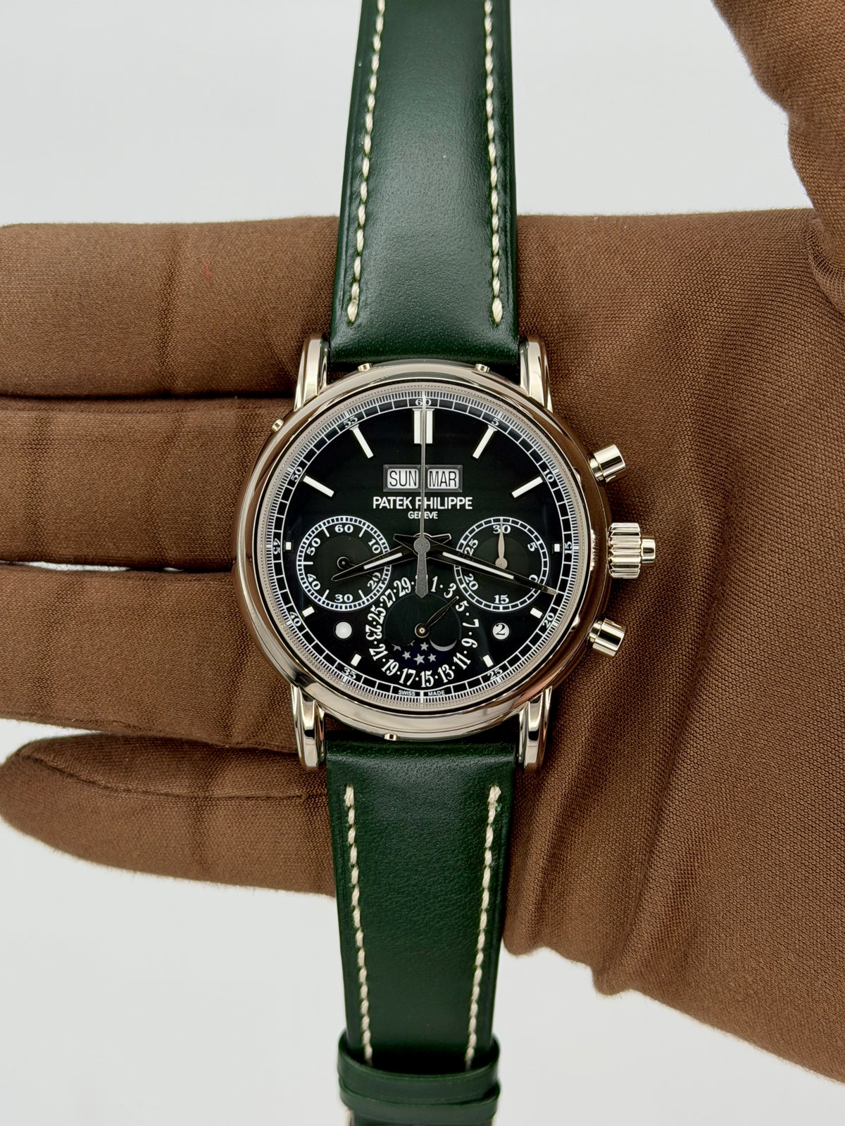 2026 Patek Philippe Grand Complications - Split-Seconds Chronograph - Perpetual Calendar 40mm White Gold 5204G-001