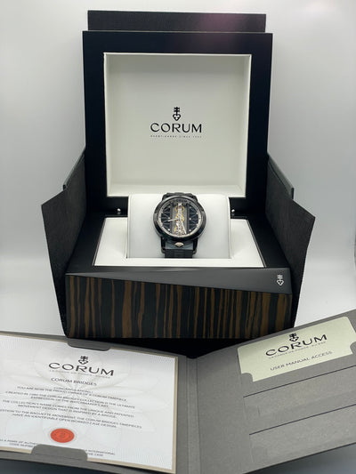 2025 Corum Golden Bridge Round 43mm Titanium 113.959.95/F371 GG29G